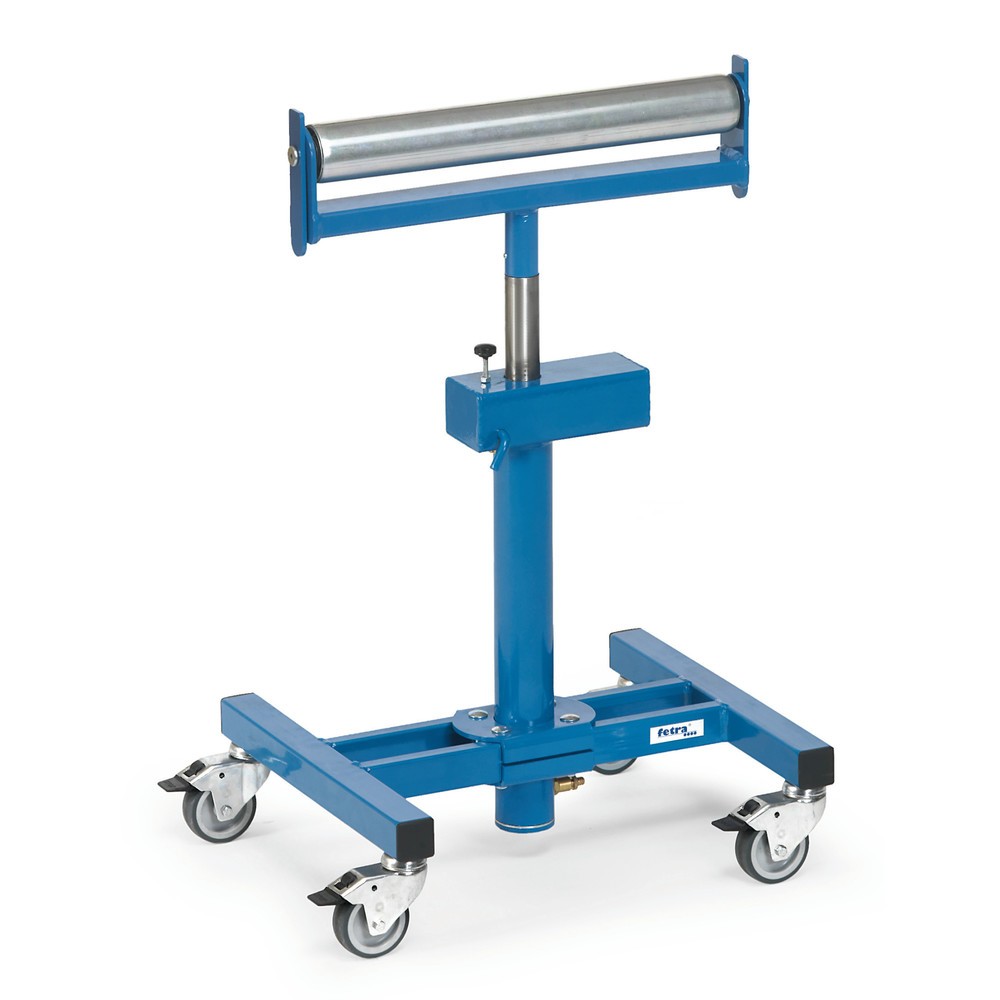 Obrázok výrobku: Valčekový stojan fetra® s plynovou pružinou, nosnosť 150 kg, výška 780-1,130 mm