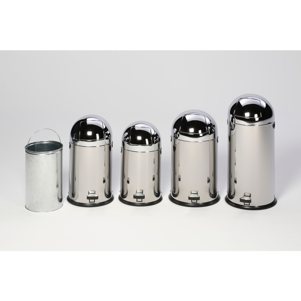 Produktabbildung Nr. 2: VAR® Tret-Abfallsammler Edelstahl, 22 Liter