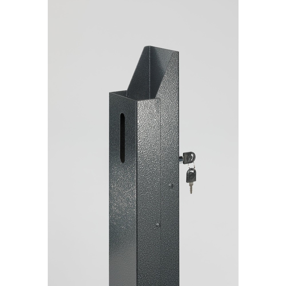 Produktabbildung Nr. 2: VAR® Handdesinfektionsspender HDS 105, Bodenmontage, ohne Spender, antiksilber
