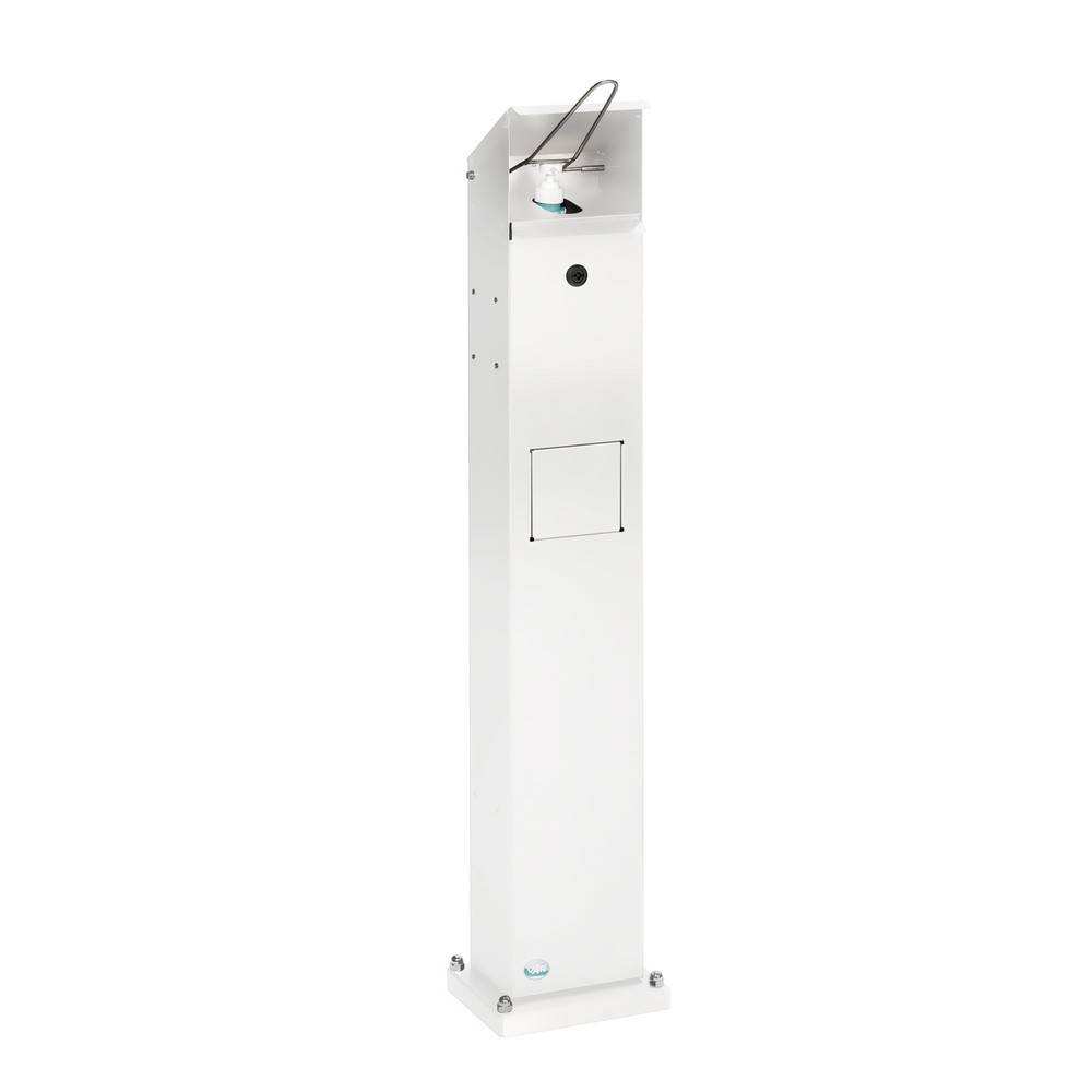 Produktabbildung Nr. 1: VAR® Handdesinfektionsspender HDS 115, Bodenmontage, weiß