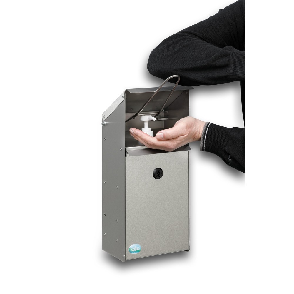 Produktabbildung Nr. 3: VAR® Handdesinfektionsspender HDS 41, Wandmontage, Edelstahl