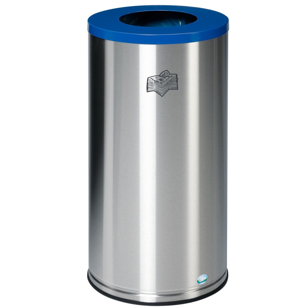 Číslo obrázku produktu 1: VAR ® sběrná nádoba na recyklovatelné materiály WS 70, 70 litrů, piktogram papír