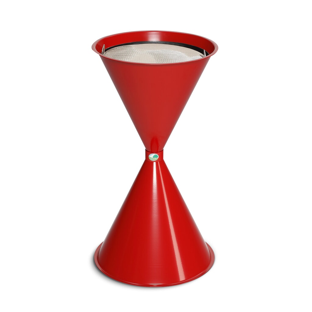 Produktabbildung: VAR® Standascher CLASSIC, Stahl, feuerrot