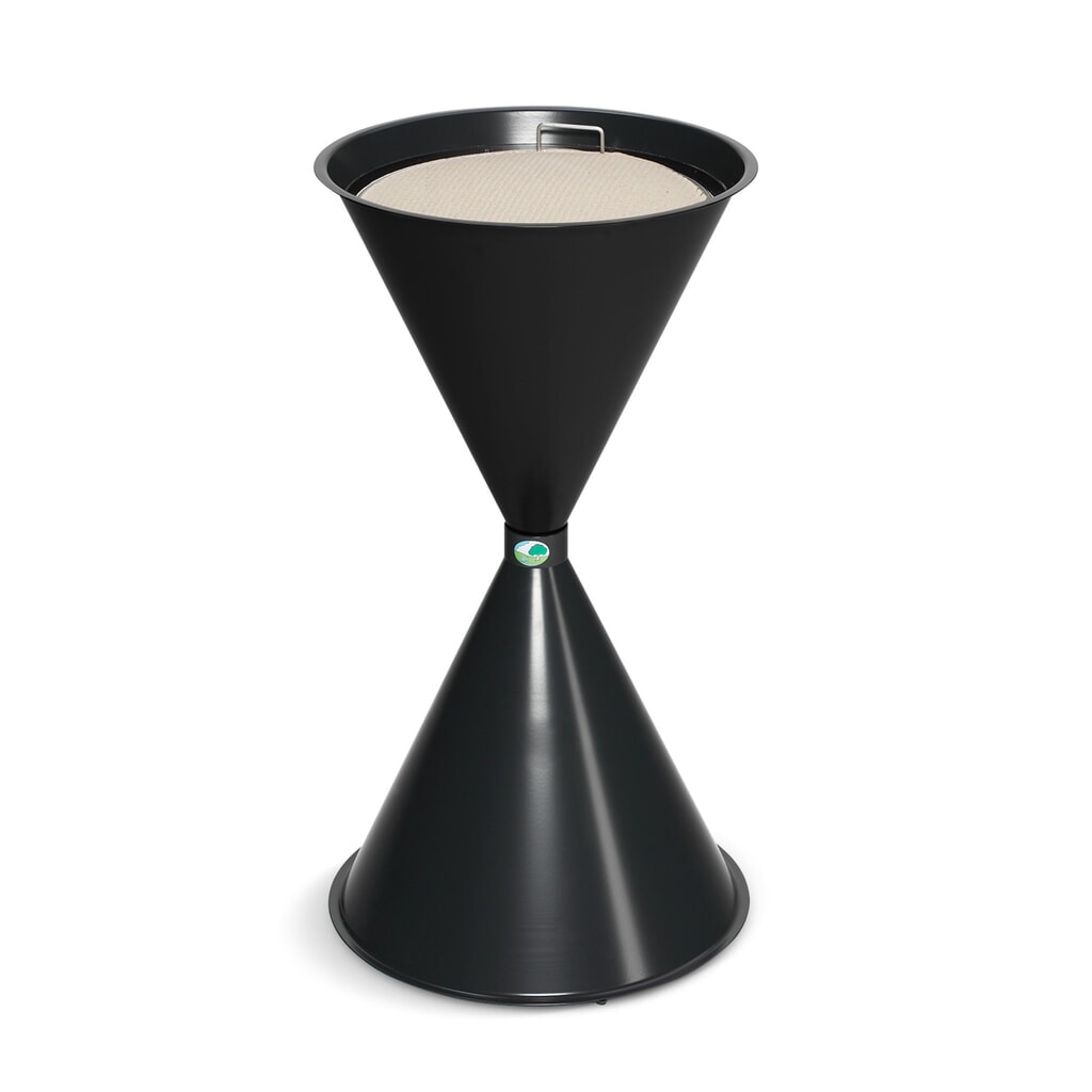 Produktabbildung: VAR® Standascher CLASSIC, Stahl, anthrazit