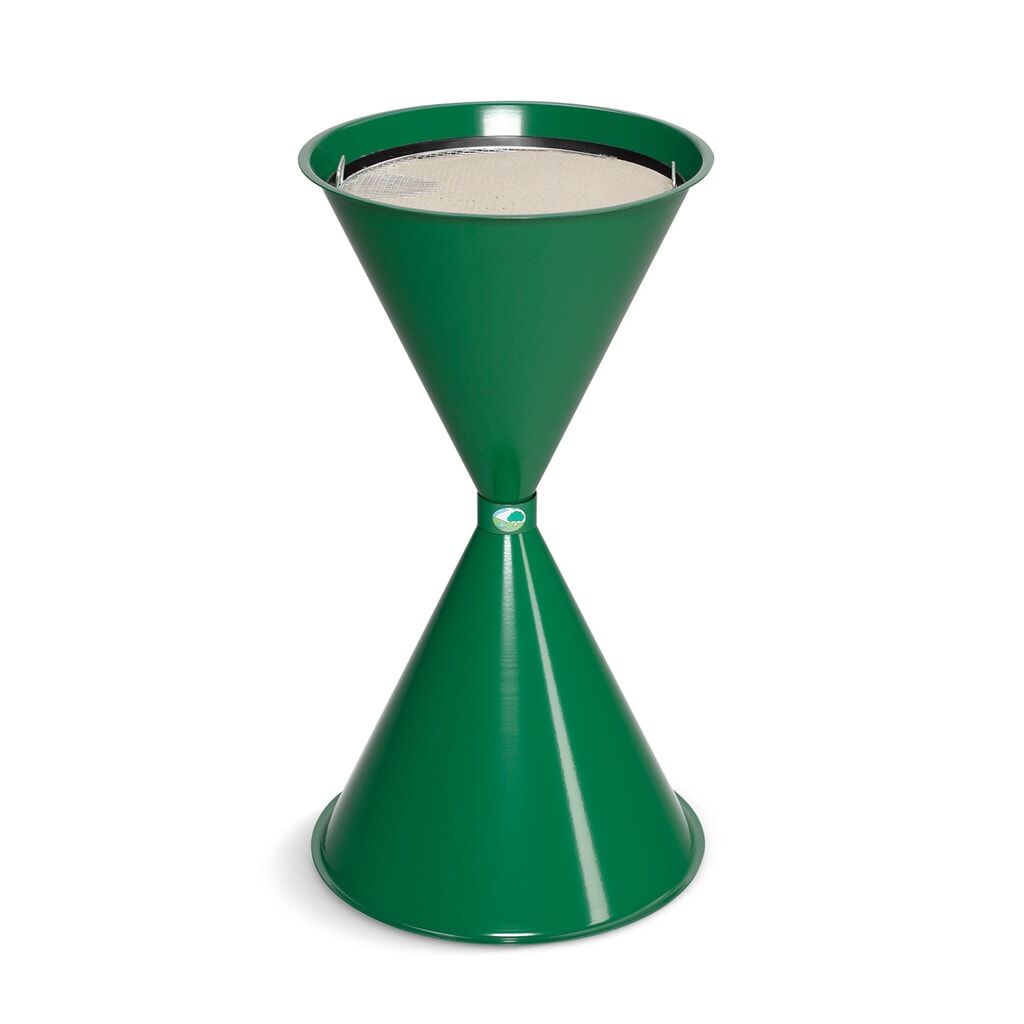 Produktabbildung: VAR® Standascher CLASSIC, Stahl, smaragdgrün