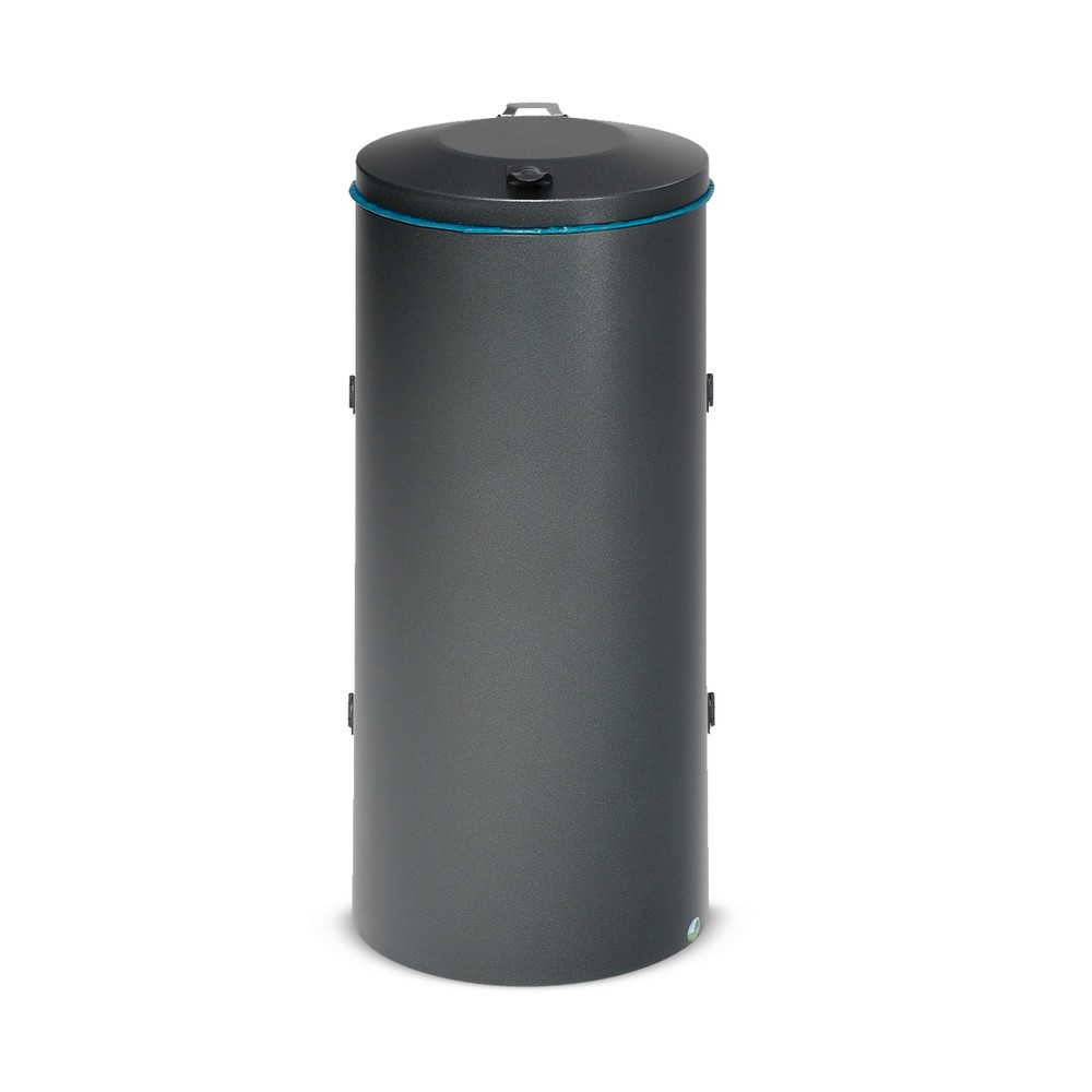Produktabbildung Nr. 2: VAR® Wertstoffsammler, 120 Liter, Doppelflügeltür, enzianblau