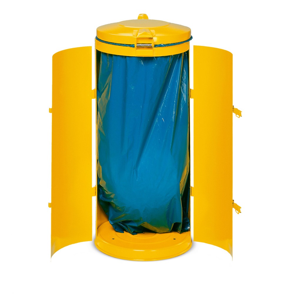 Produktabbildung Nr. 3: VAR® Wertstoffsammler, 120 Liter, Doppelflügeltür, enzianblau