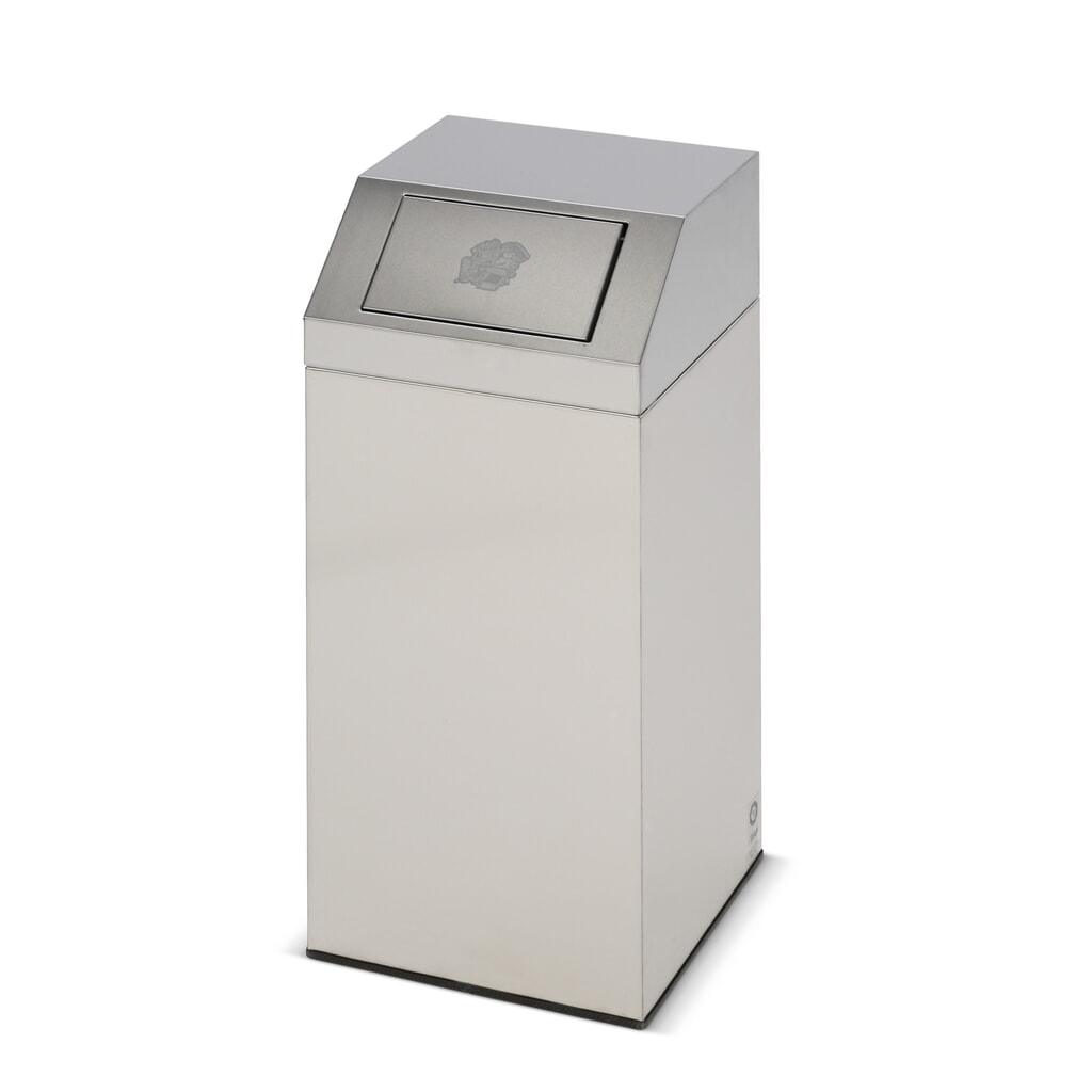 Produktabbildung: VAR® Wertstoffsammler aus Edelstahl, 45 Liter