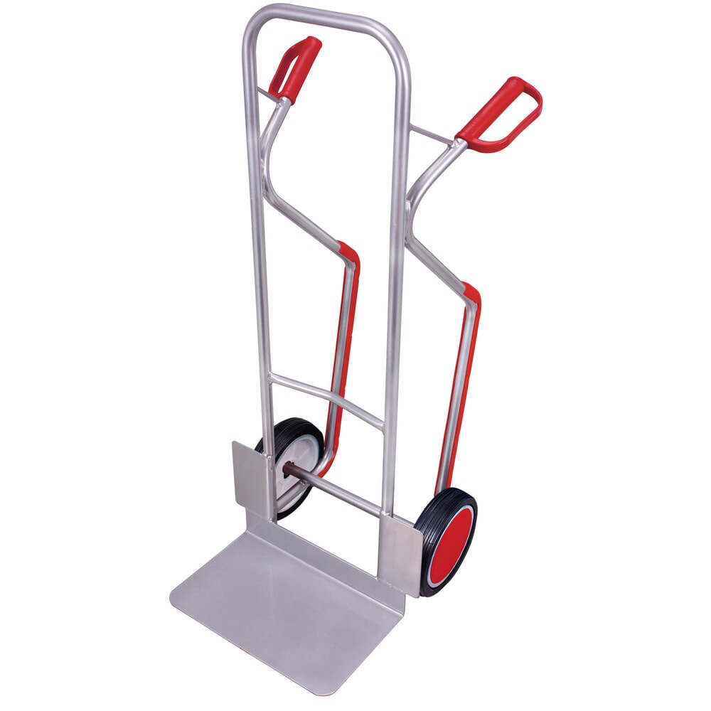 VARIOfit® Sackkarre aus Aluminium mit auswechselbaren Gleitkufen, Tragfähigkeit 200 kg