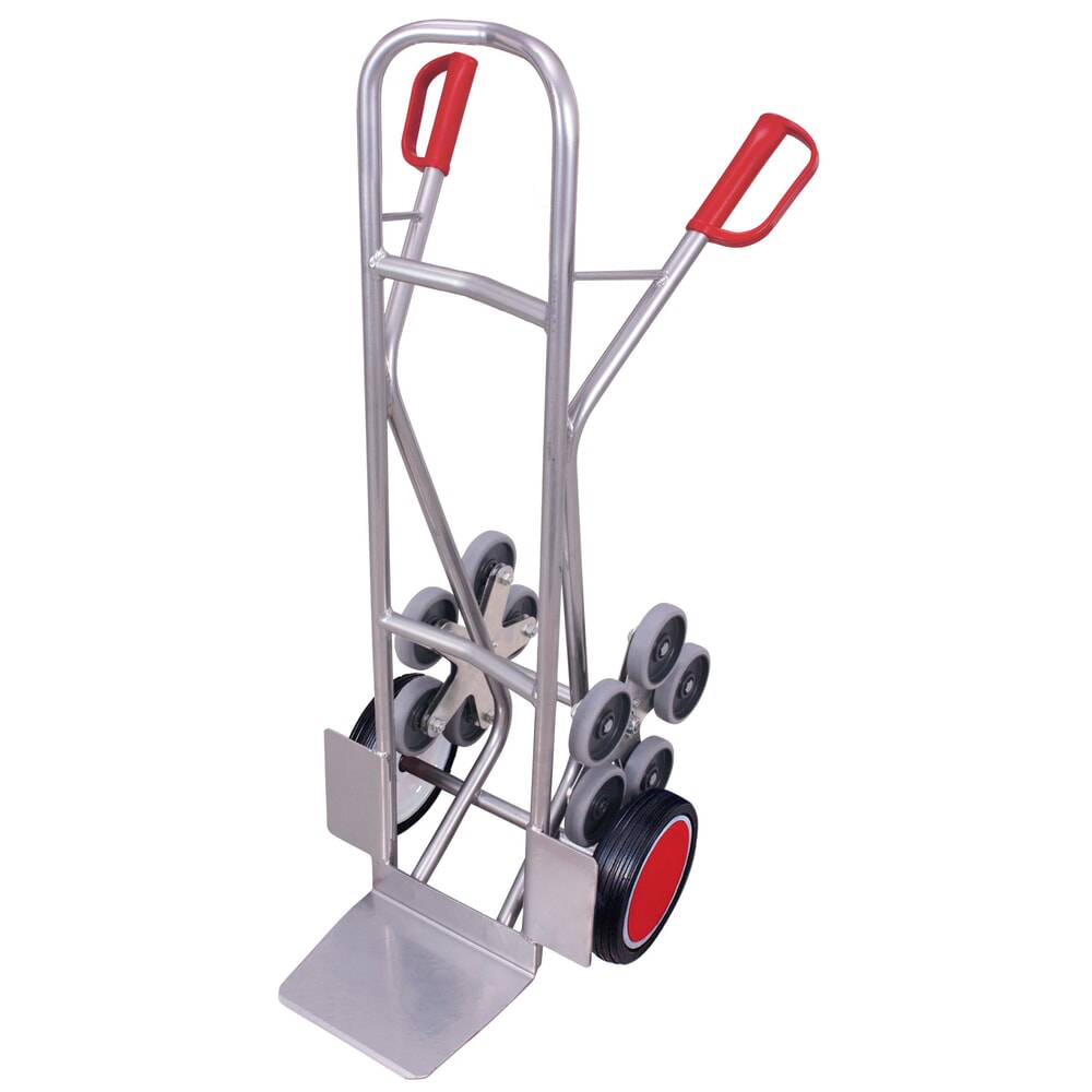 VARIOfit® Treppen-Sackkarre aus Aluminium, Tragfähigkeit 200 kg