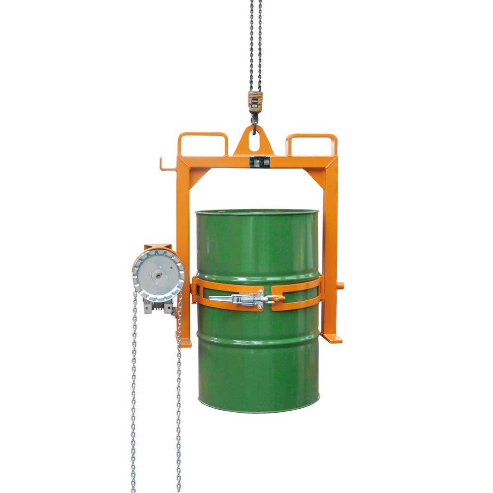 Product afbeelding: Vatenkantelaar Bauer® FD-SK, gelakt, geeloranje