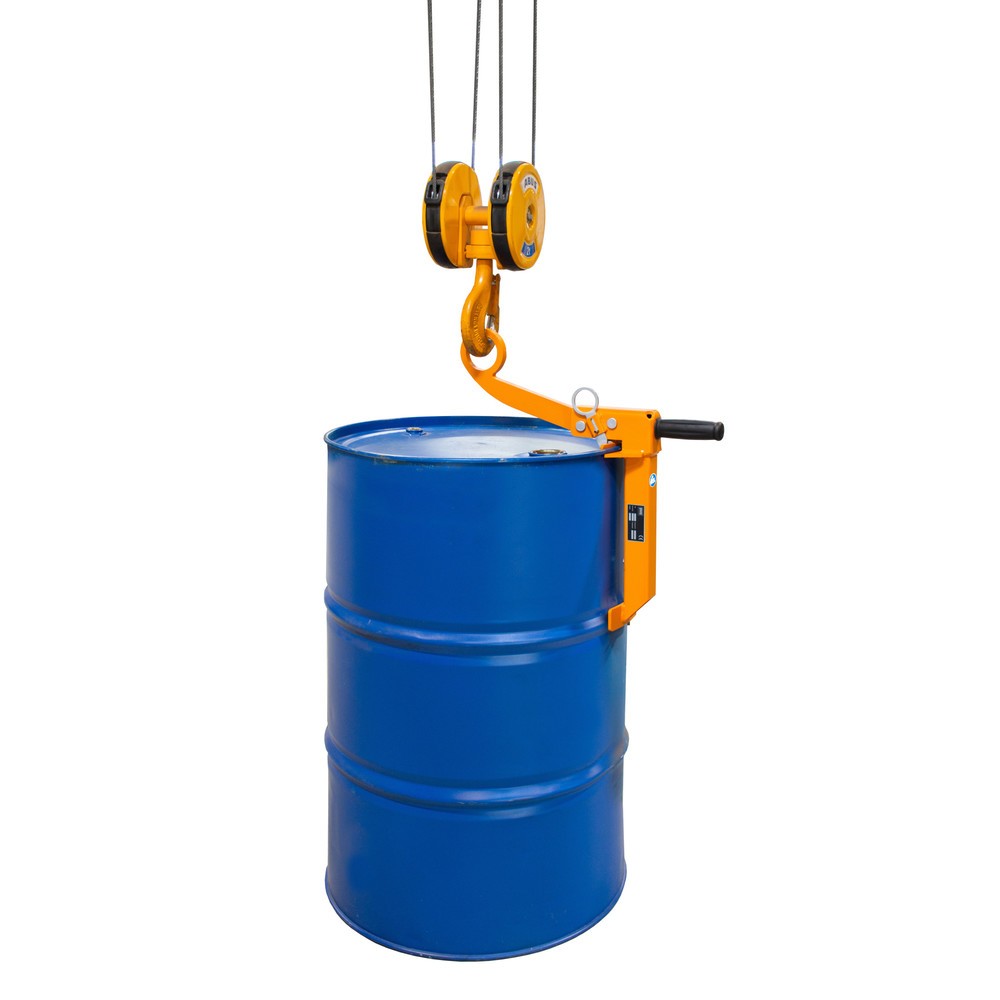 Product afbeelding: Vatenklem Bauer® FKL, gelakt, geeloranje