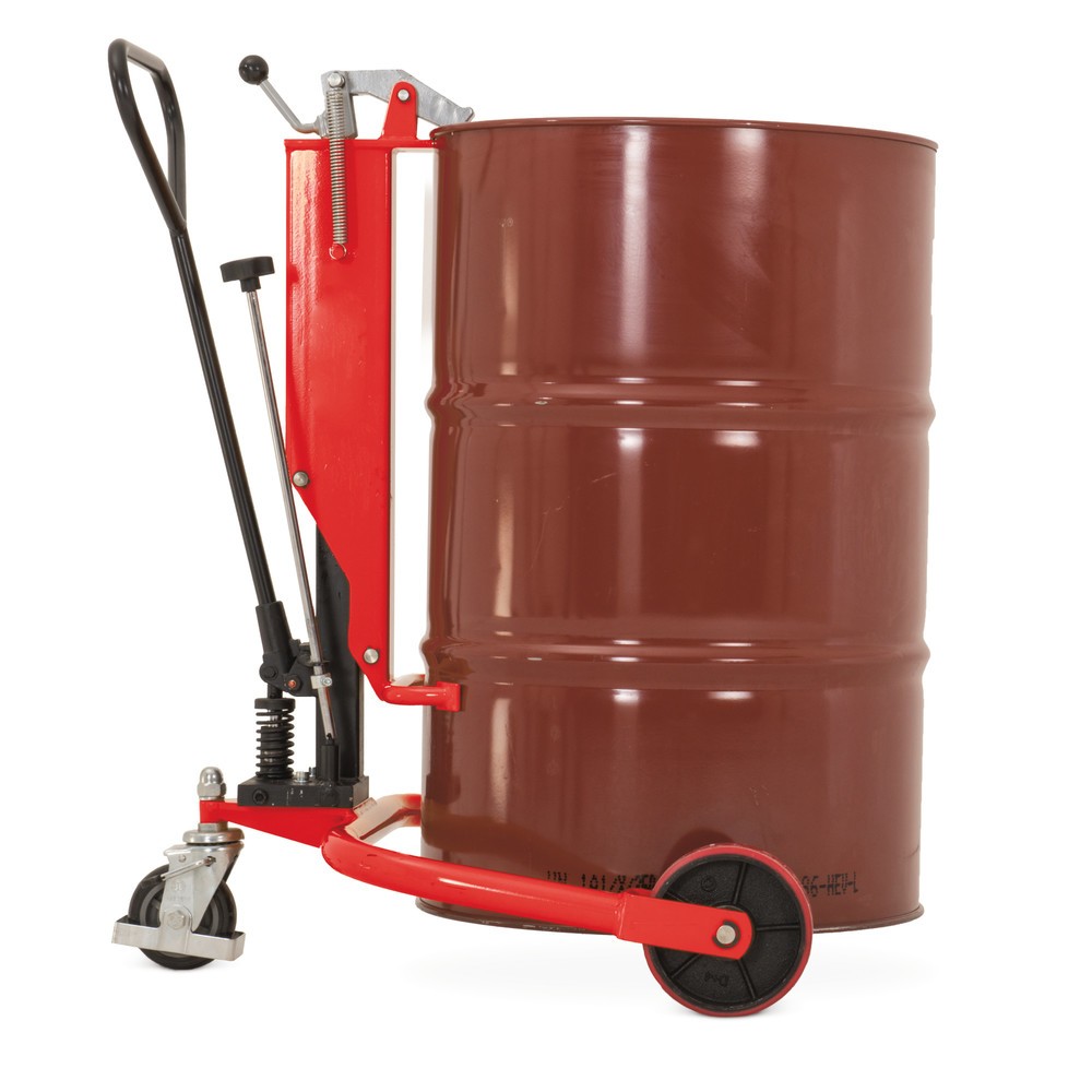 Product afbeelding: Vatenlifter, hefhoogte 200 mm, cap. 250 kg, RAL 3020 verkeersrood