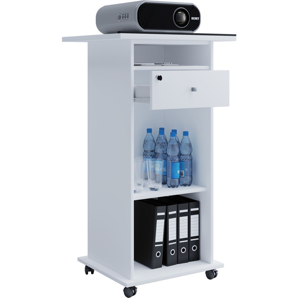 Produktabbildung Nr. 1: VCM Beamer-Stand Neta, weiß