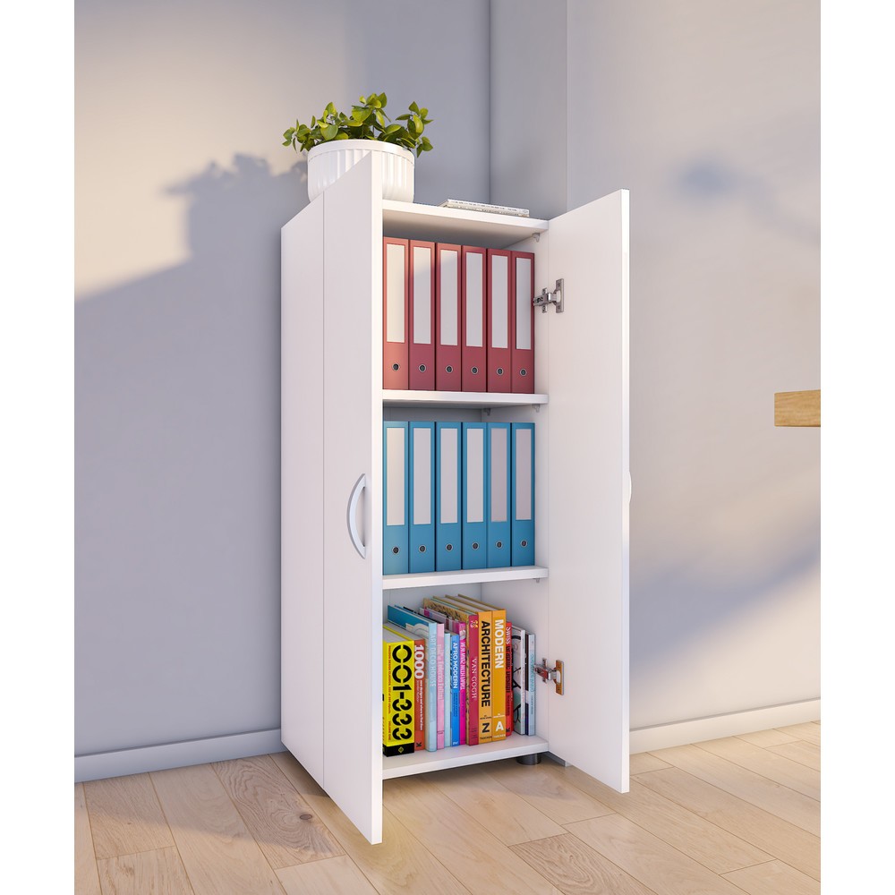 Produktabbildung Nr. 3: VCM Büroschrank Ulas 3-fach, weiß