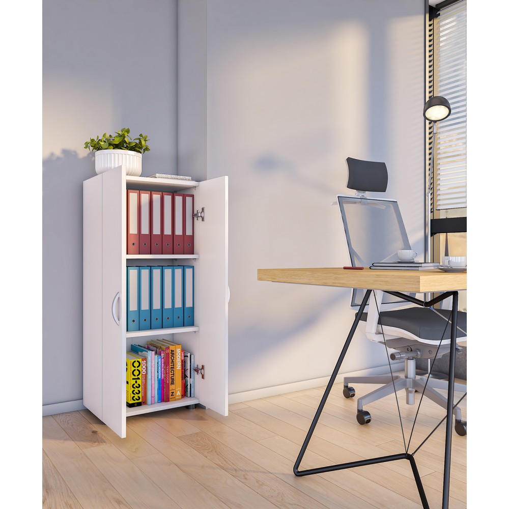 Produktabbildung Nr. 4: VCM Büroschrank Ulas 3-fach, weiß