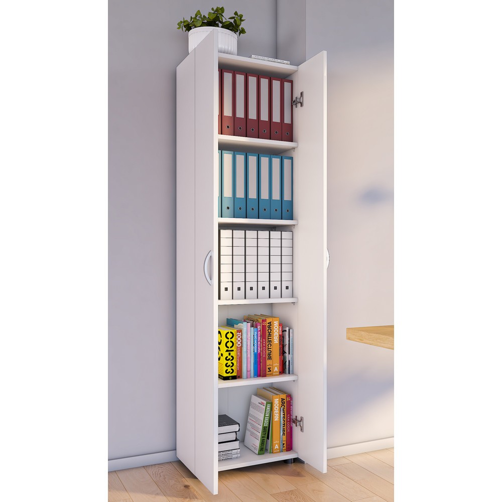 Produktabbildung Nr. 3: VCM Büroschrank Ulas-XL 5-fach, weiß
