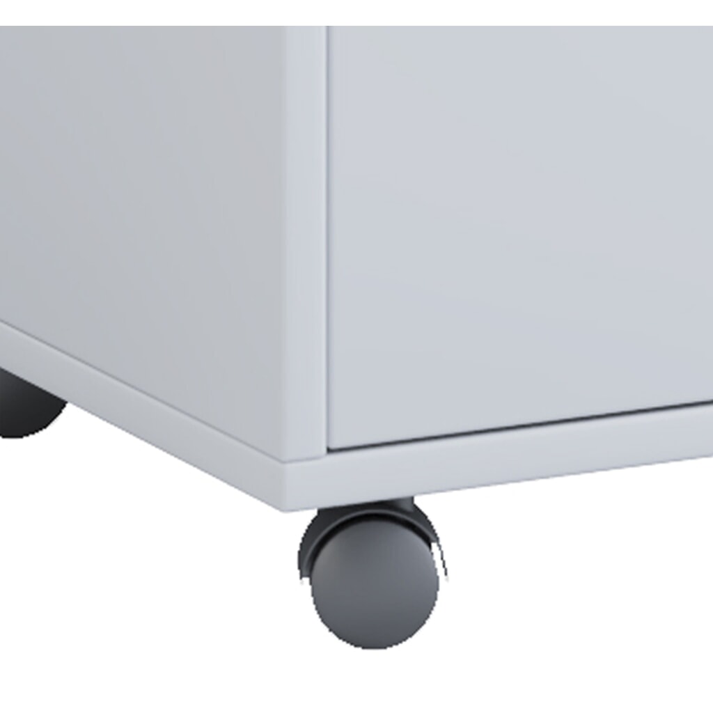 VCM Eck-Rollcontainer Masola Maxi, HxBxT 540 x 450 x 380 mm, weiß Produktabbildung Nr. 2: VCM Eck-Rollcontainer Masola Maxi, HxBxT 540 x 450 x 380 mm, weiß