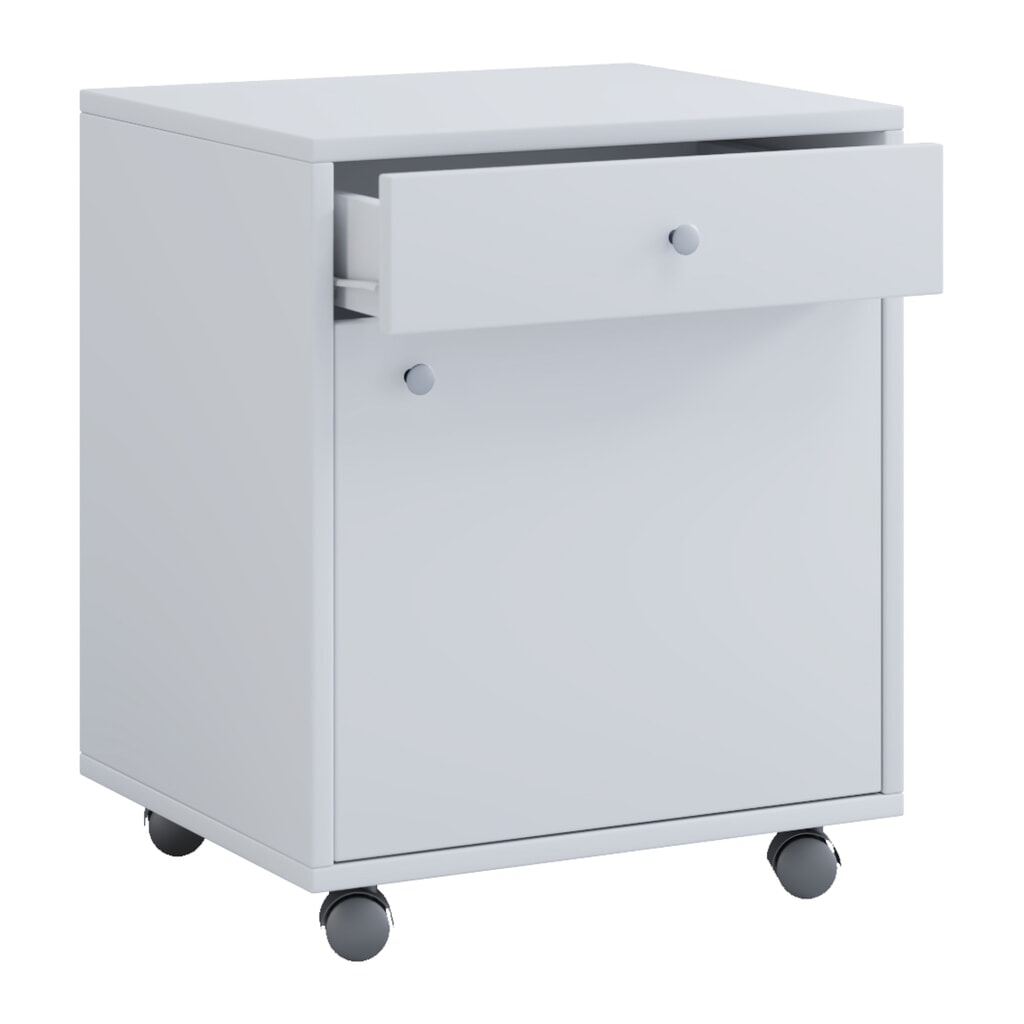 VCM Eck-Rollcontainer Masola Maxi, HxBxT 540 x 450 x 380 mm, weiß Produktabbildung Nr. 3: VCM Eck-Rollcontainer Masola Maxi, HxBxT 540 x 450 x 380 mm, weiß