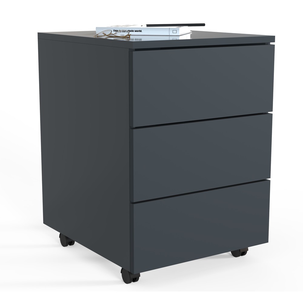 Produktabbildung Nr. 1: VCM Rollcontainer Dalosa 45 3-SB, anthrazit