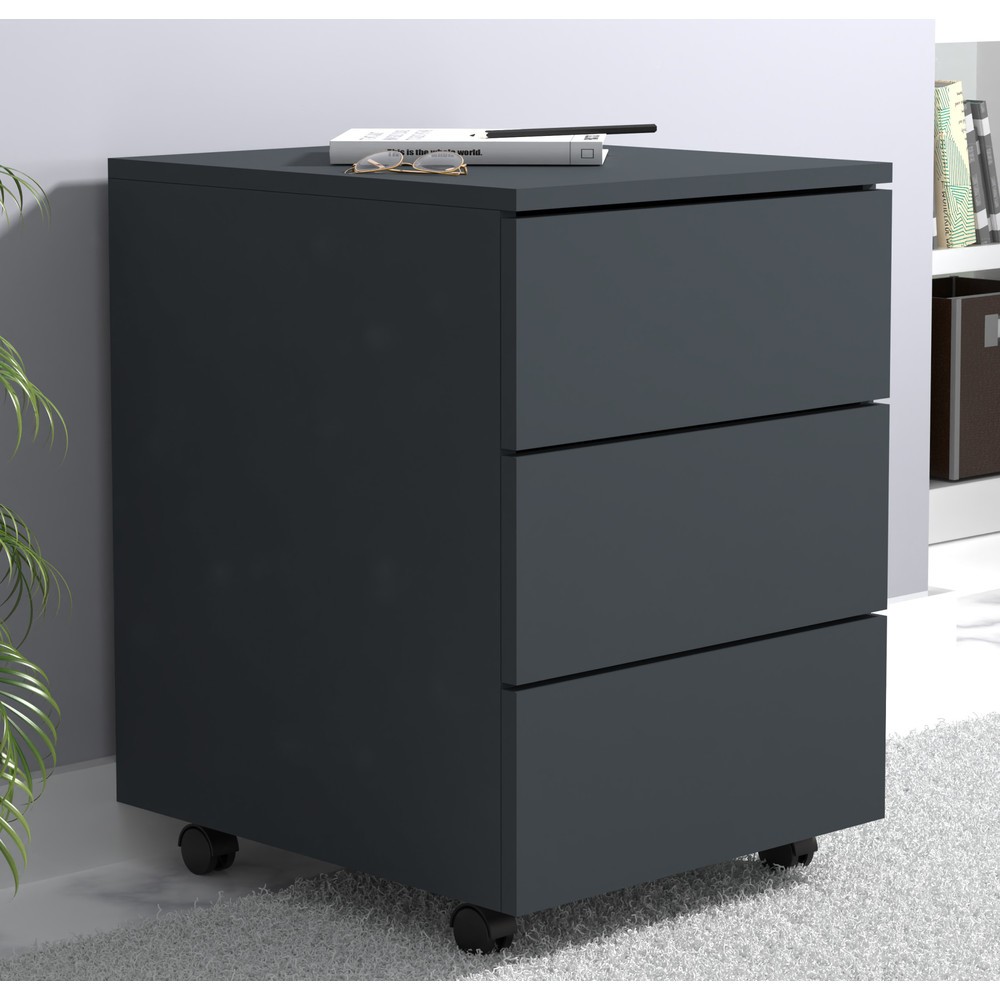 Produktabbildung Nr. 3: VCM Rollcontainer Dalosa 45 3-SB, anthrazit