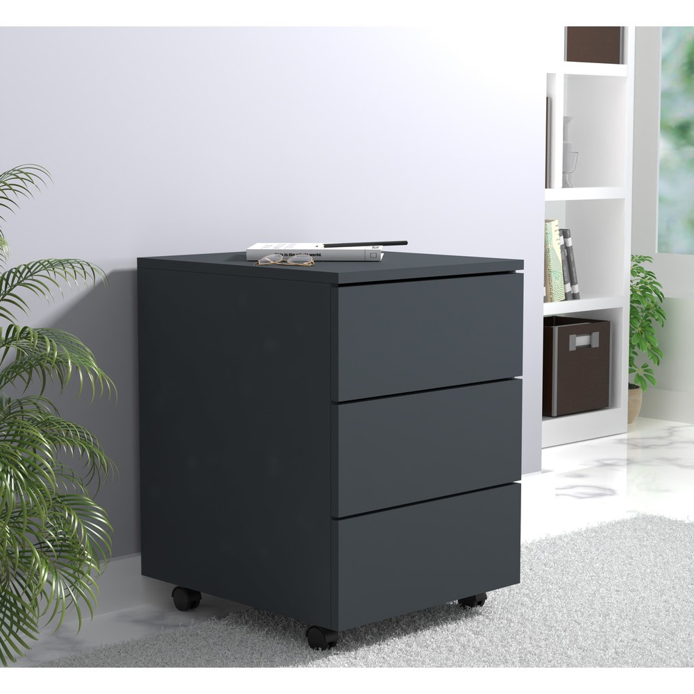 Produktabbildung Nr. 4: VCM Rollcontainer Dalosa 45 3-SB, anthrazit