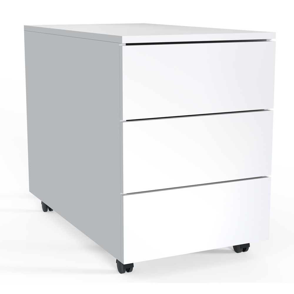 Produktabbildung Nr. 4: VCM Rollcontainer Dalosa 70 3-SB, weiß