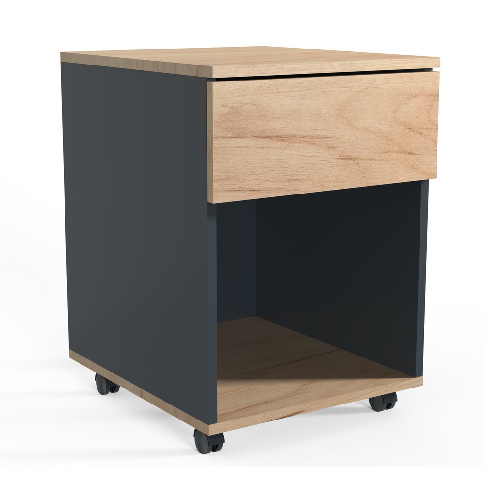Produktabbildung Nr. 5: VCM Rollcontainer Dalosa 45 1-SB, Honig-Eiche