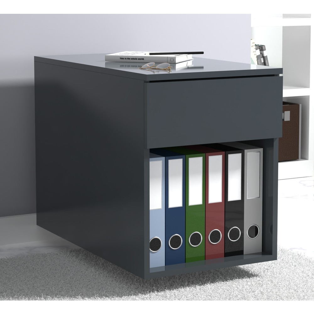 Produktabbildung Nr. 3: VCM Rollcontainer Dalosa 70 1-SB, anthrazit