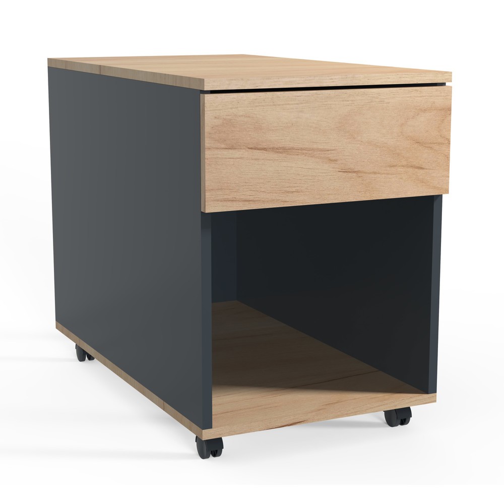 Produktabbildung Nr. 5: VCM Rollcontainer Dalosa 70 1-SB, Honig-Eiche