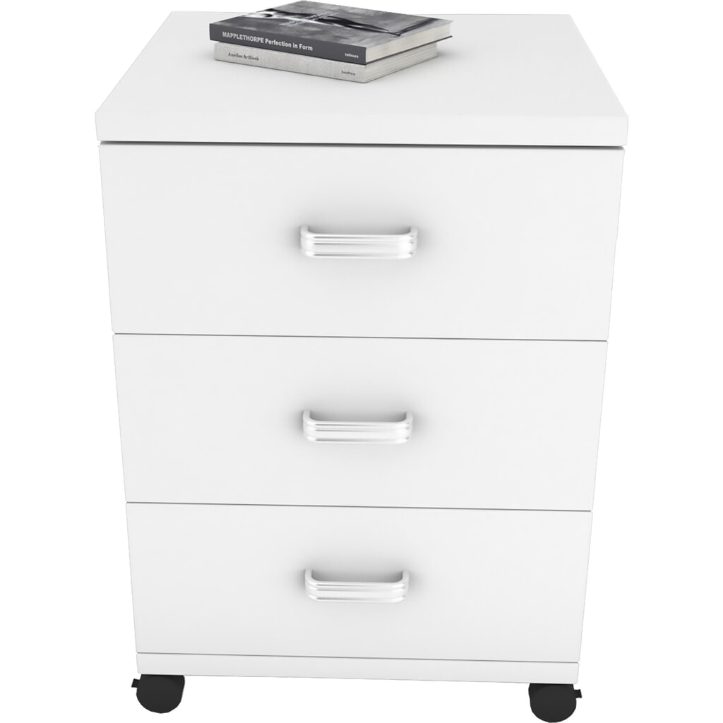 VCM Rollcontainer Tobila, weiß Produktabbildung Nr. 4: VCM Rollcontainer Tobila, weiß