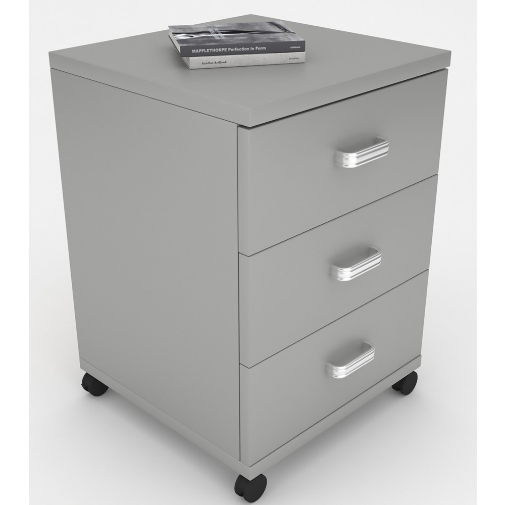 Produktabbildung Nr. 2: VCM Rollcontainer Tobila, grau