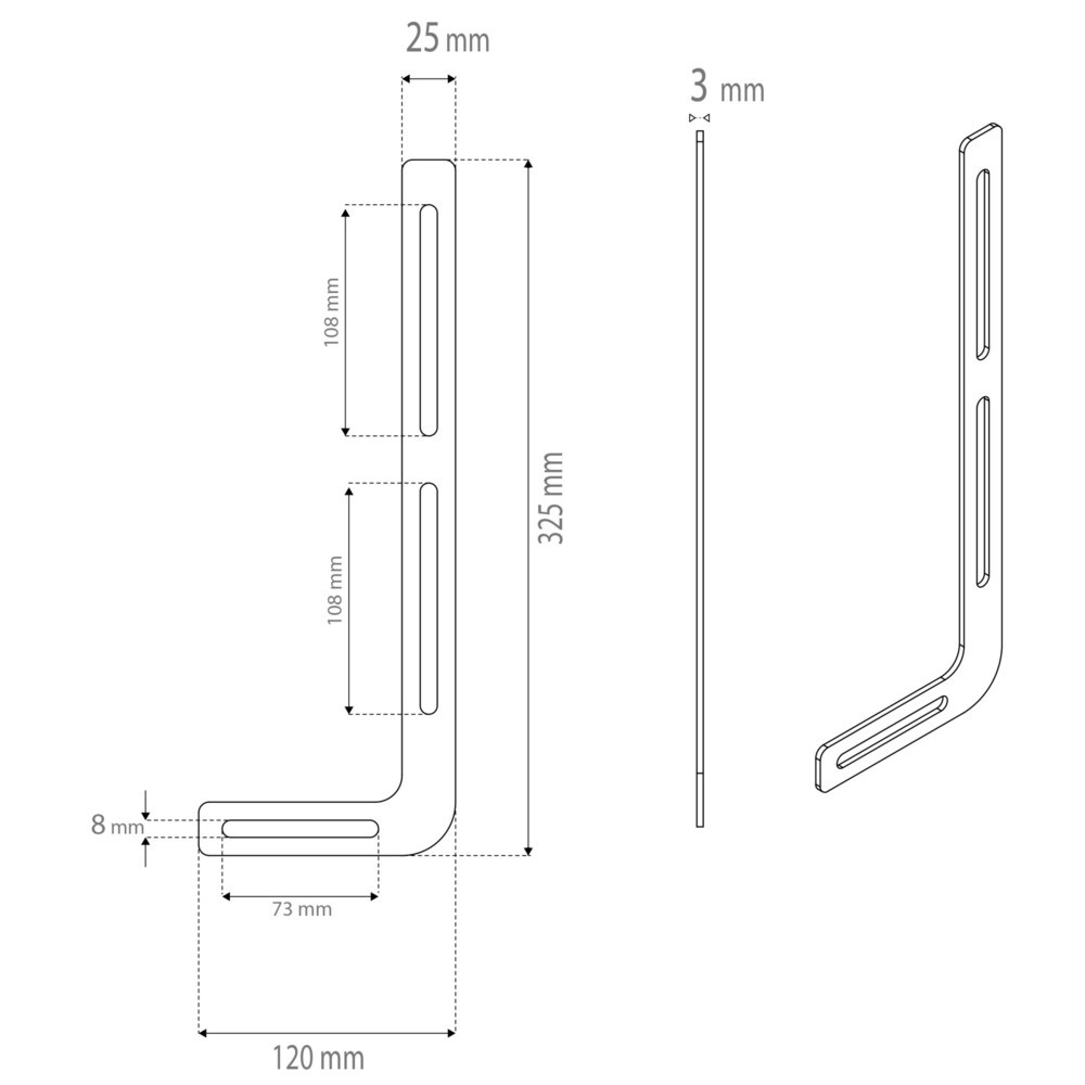 Produktabbildung Nr. 6: VCM Soundbarhalterung SB 300, schwarz