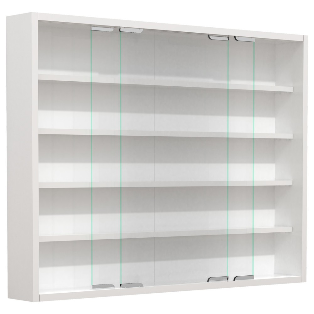 Produktabbildung Nr. 4: VCM Wandvitrine Agisa L, weiß