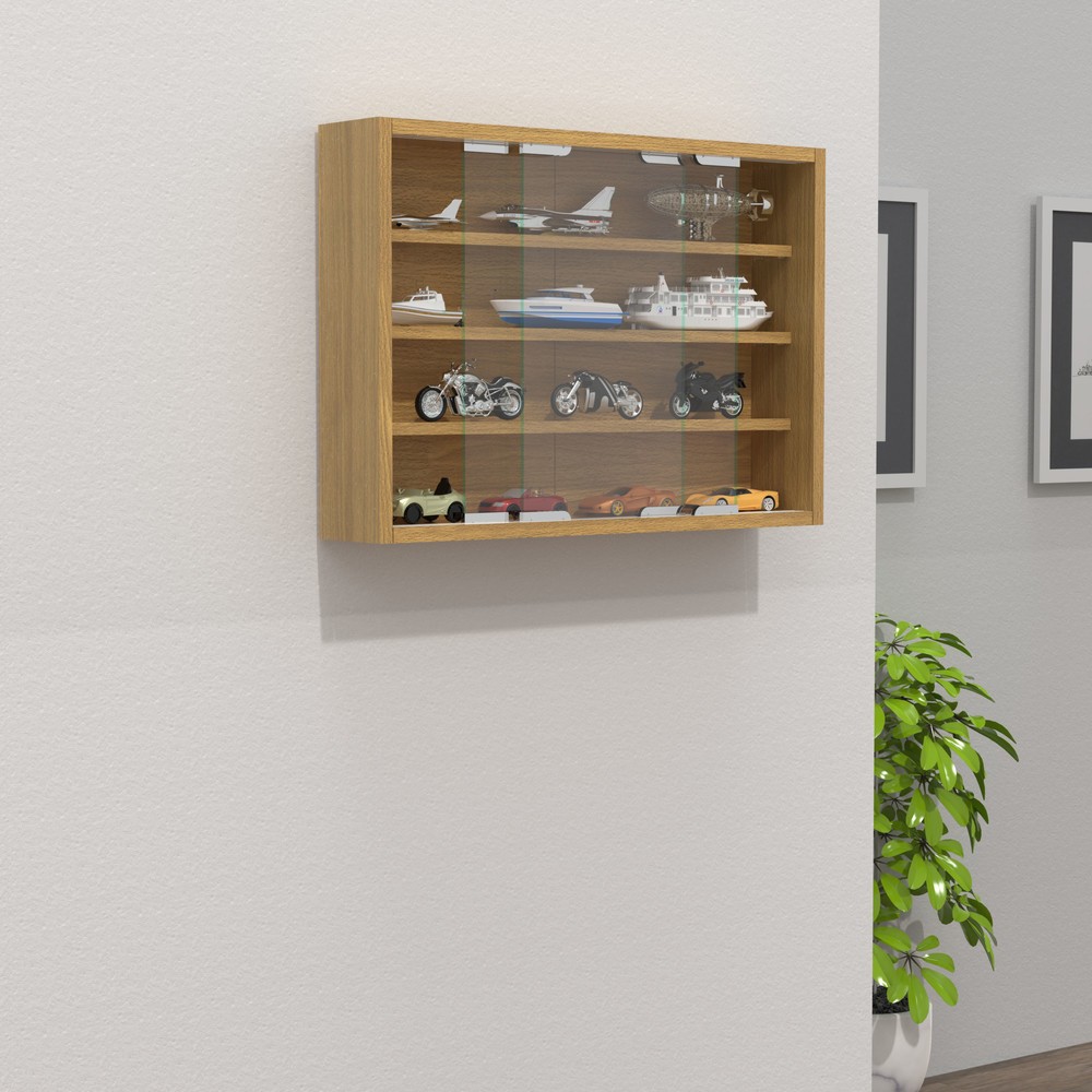 Produktabbildung Nr. 3: VCM Wandvitrine Agisa M, Buche