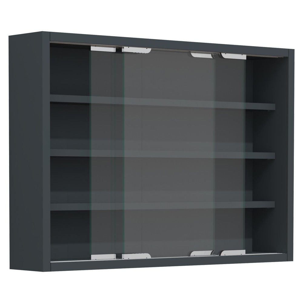 Produktabbildung Nr. 4: VCM Wandvitrine Agisa M, anthrazit