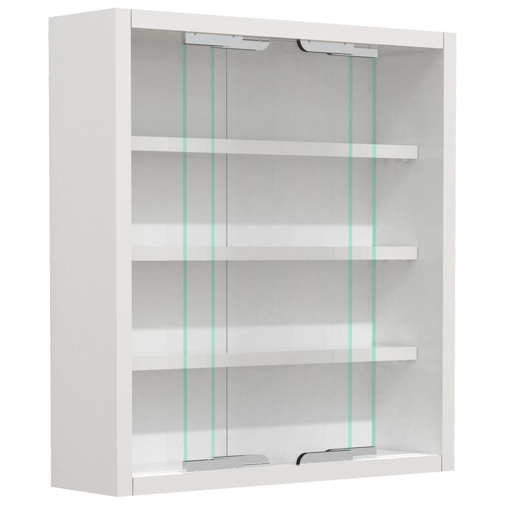Produktabbildung Nr. 4: VCM Wandvitrine Agisa S, weiß