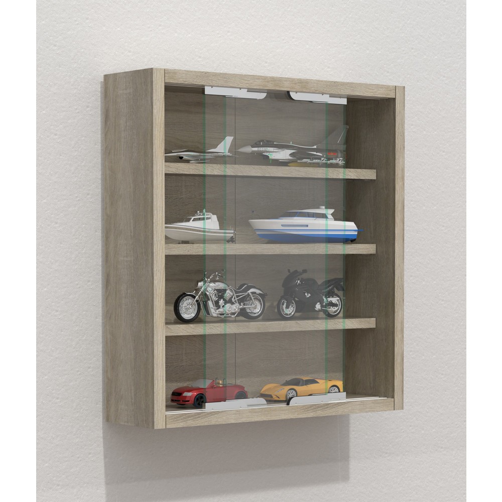 Produktabbildung Nr. 2: VCM Wandvitrine Agisa S, Sonoma-Eiche