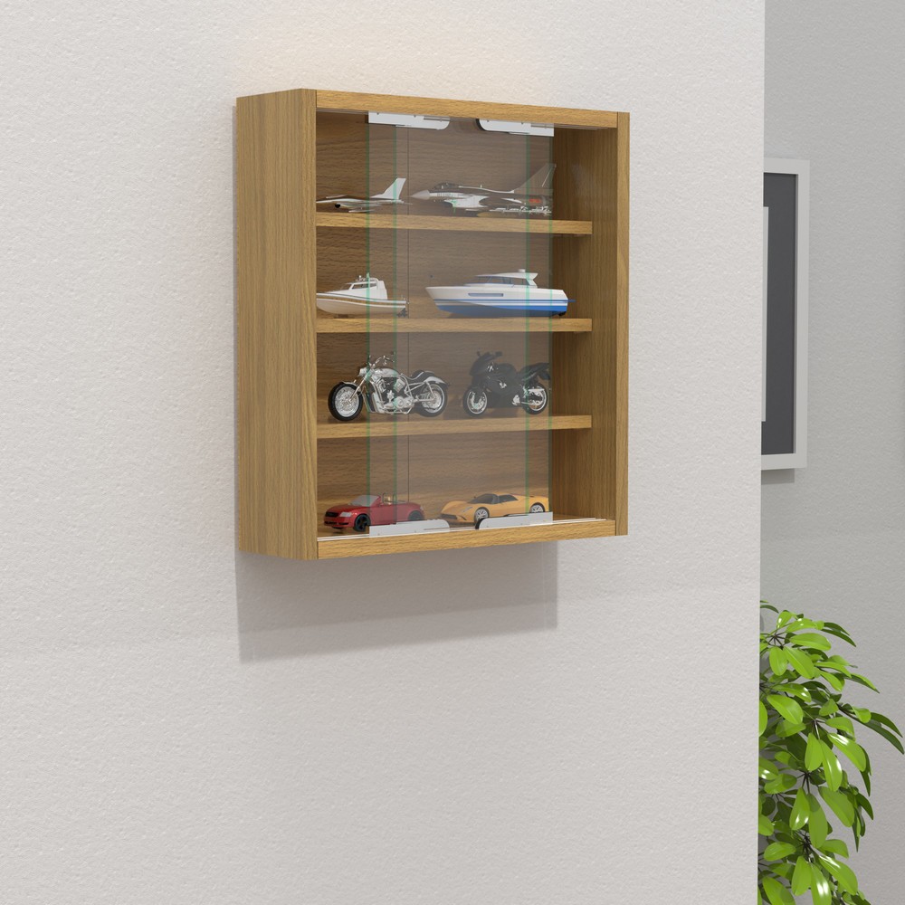 Produktabbildung Nr. 3: VCM Wandvitrine Agisa S, Buche