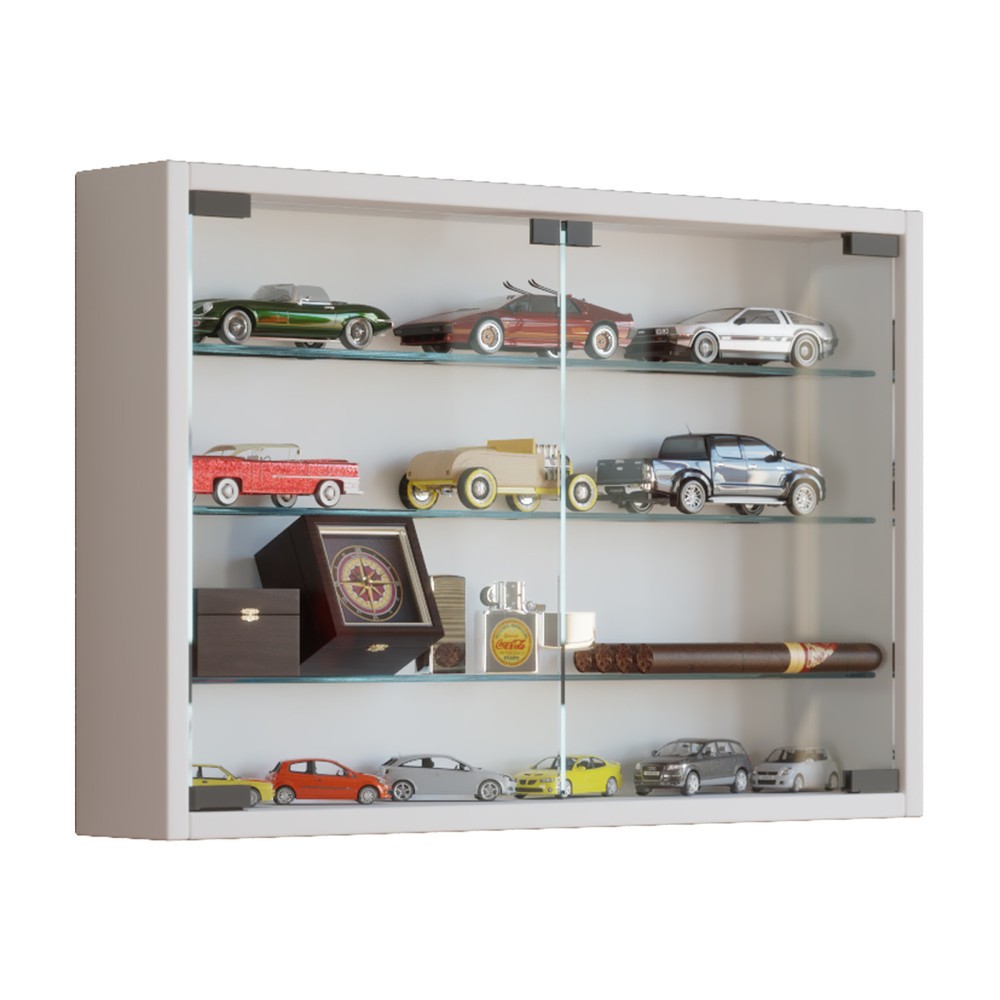 Produktabbildung Nr. 1: VCM Wandvitrine Mandosa M, weiß