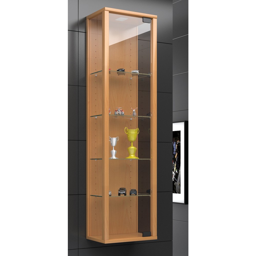 Produktabbildung Nr. 2: VCM Wandvitrine Stano Mini, Buche