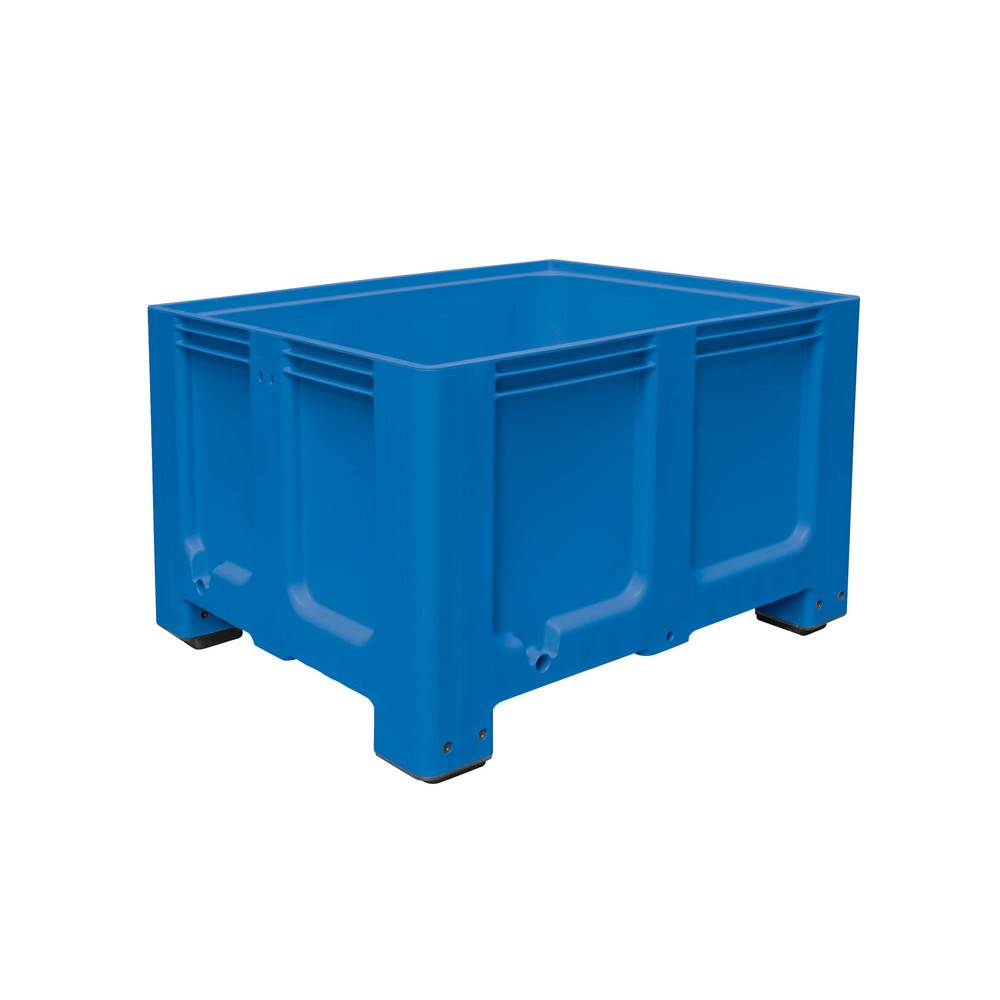 Obrázek produktu: Velký zásobník z polyetylenu, 610 l, s patkami, modrý