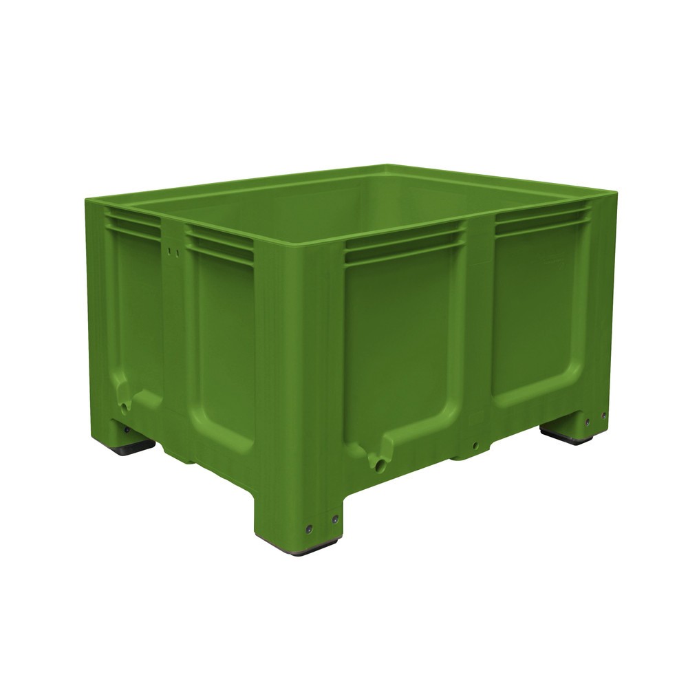 Obrázek produktu: Velký zásobník z polyetylenu, 610 l, s patkami, zelený