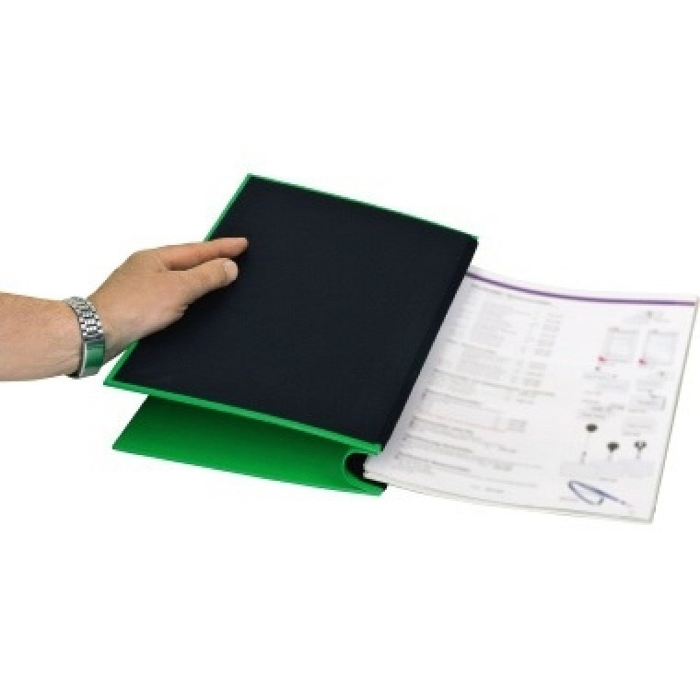Produktabbildung Nr. 2: Veloflex Klemmbinder VELOCOLOR 4944341 DIN A4 grün