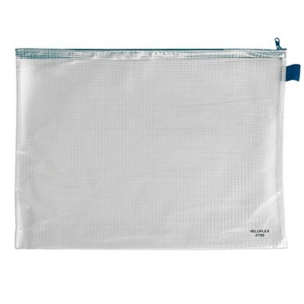 Produktabbildung: Veloflex Reißverschlußtasche 2703000 DIN A3 435x323mm tr