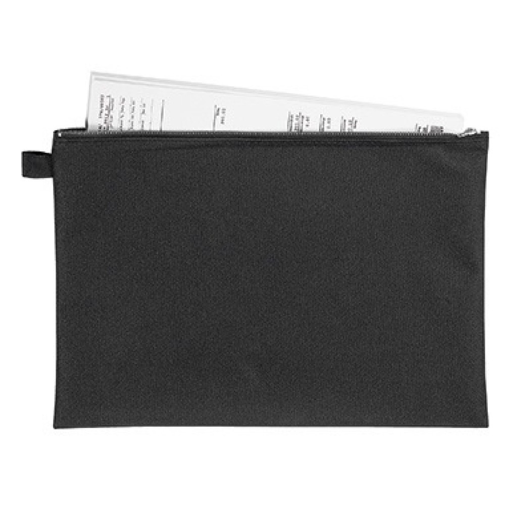 Produktabbildung: Veloflex Banktasche 2724000 DIN A4 Reißverschl. Textil schwarz
