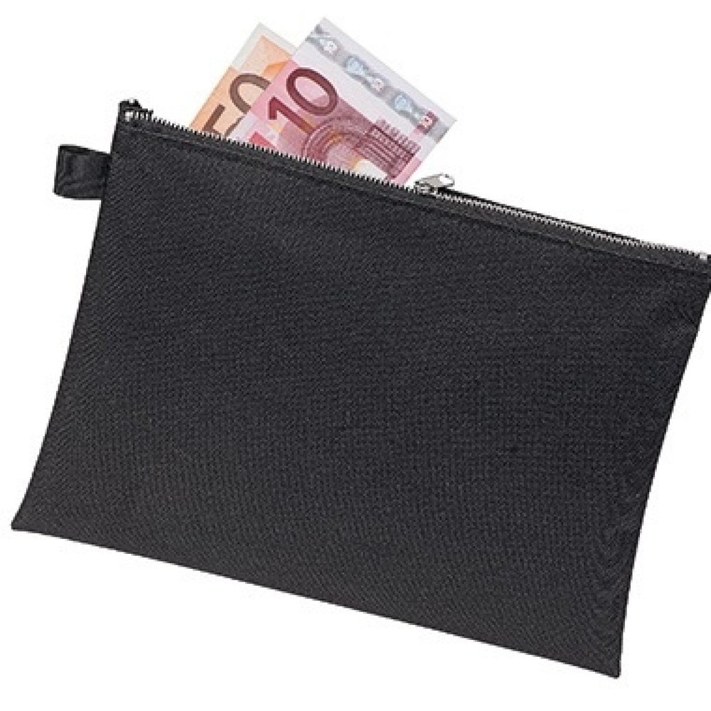 Produktabbildung: Veloflex Banktasche 2725000 DIN A5 Reißverschl. Textil schwarz