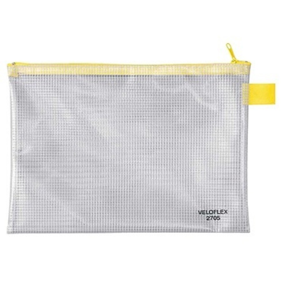 Produktabbildung: Veloflex Reißverschlusstasche 2705000 240x190mm PVC DIN A5