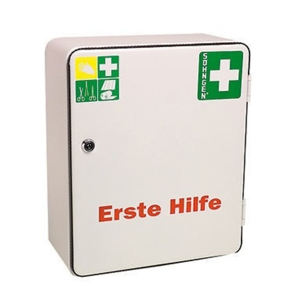 Produktabbildung: SÖHNGEN Erste Hilfe Schrank Heidelberg 5001001 DIN 13157 weiß