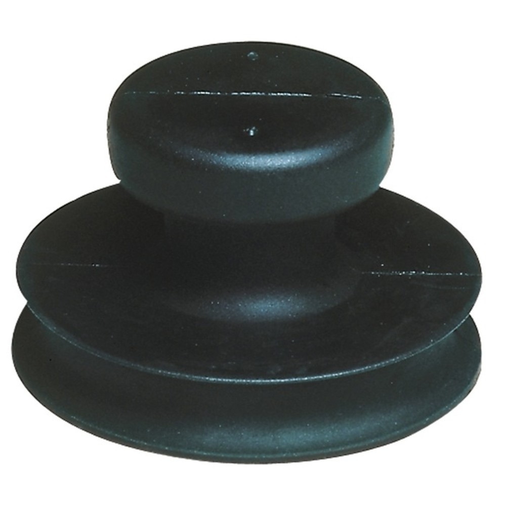 Illustration du produit: VERIBOR Ventouse en caoutchouc, caoutchouc, capacité de charge 15 kg tête Ø 80 mm